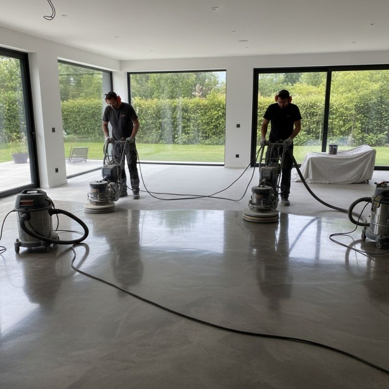 Basement Floor Polishing in Louisville, KY