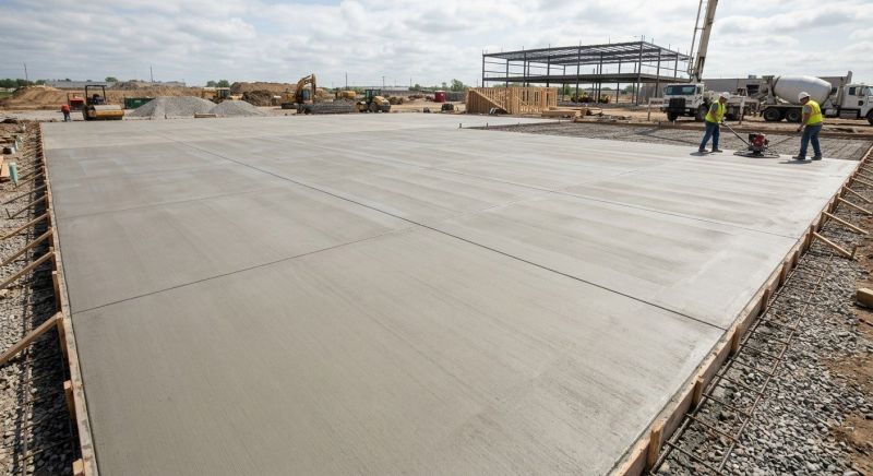 Commercial Slab Construction in Woodbridge, VA