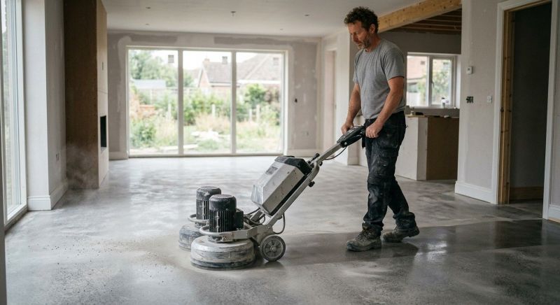 Patio Concrete Polishing in Corpus Christi, TX